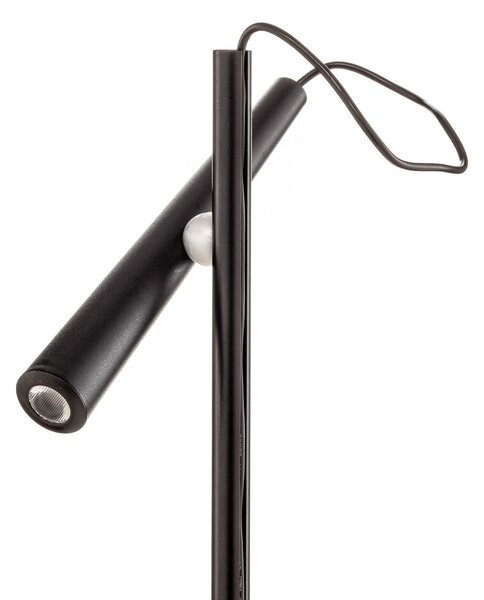 Podne Lampa Foscarini, Magneto, Crno, Dnevna soba, Metal, Dizajn