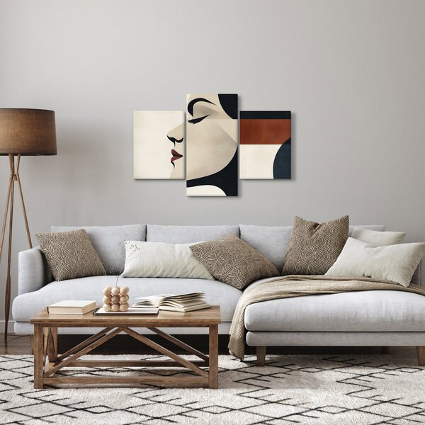 Slika - Žena iz profila (90x60 cm)