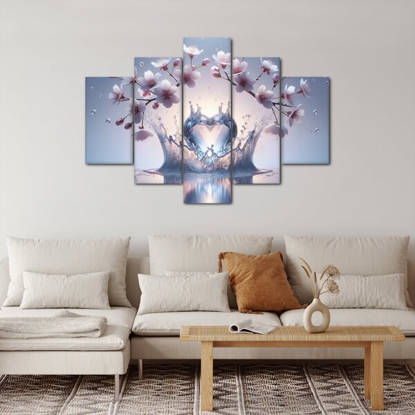 Slika - Dijamantno srce (150x105 cm)