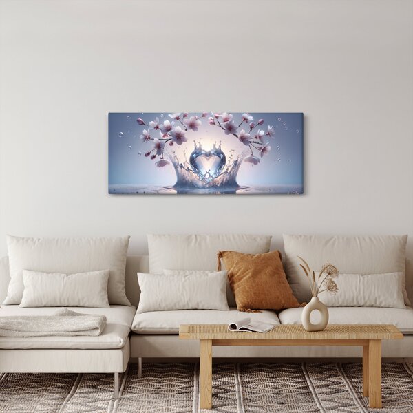 Slika - Dijamantno srce (120x50 cm)