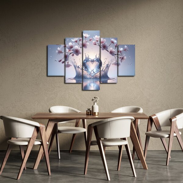 Slika - Dijamantno srce (150x105 cm)