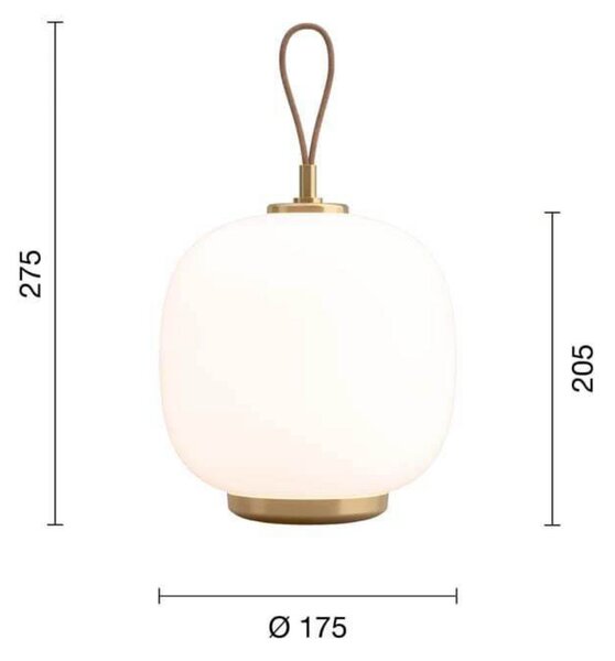 Stolne Lampa Louis Poulsen, Ružičasta ruža, Dnevna soba, Staklo