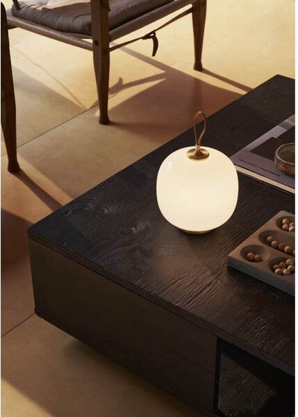 Stolne Lampa Louis Poulsen, Ružičasta ruža, Dnevna soba, Staklo