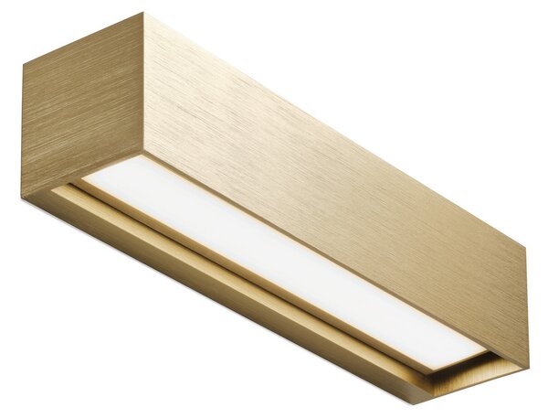 Zidne Svjetiljka LIGHT-POINT, Linea W2, prigušiv, Zlato / mjed, Dnevna soba, Aluminij, Dizajn