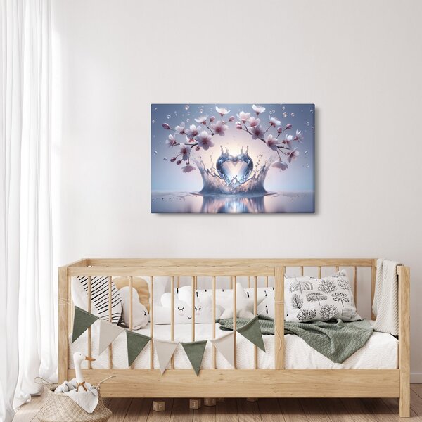 Slika - Dijamantno srce (90x60 cm)