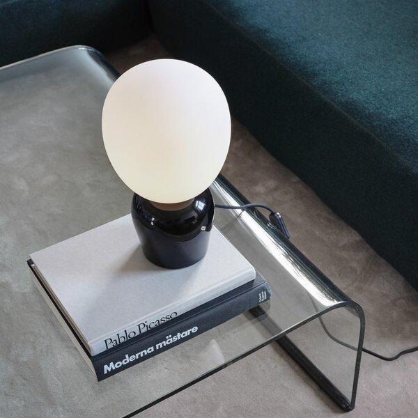 Stolne Lampa Belid, Buddy, Crno, Dnevna soba, Staklo, Dizajn