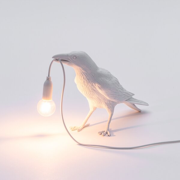 Vanjske Svjetiljka SELETTI, Bird Lamp, Bijela, Terasa, Plastika, Dizajn