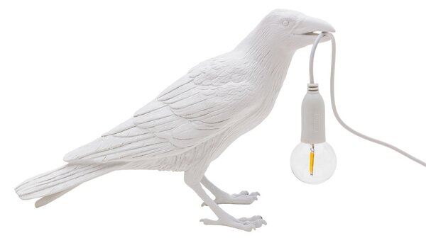Vanjske Svjetiljka SELETTI, Bird Lamp, Bijela, Terasa, Plastika, Dizajn