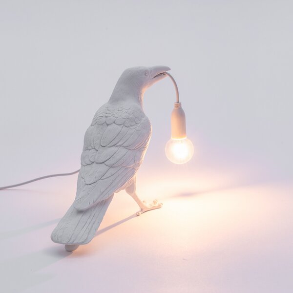 Vanjske Svjetiljka SELETTI, Bird Lamp, Bijela, Terasa, Plastika, Dizajn