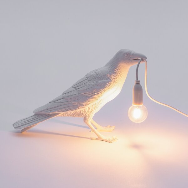 Vanjske Svjetiljka SELETTI, Bird Lamp, Bijela, Terasa, Plastika, Dizajn