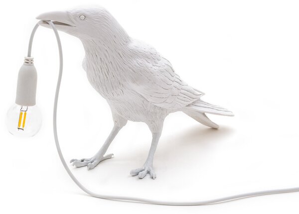 Vanjske Svjetiljka SELETTI, Bird Lamp, Bijela, Terasa, Plastika, Dizajn