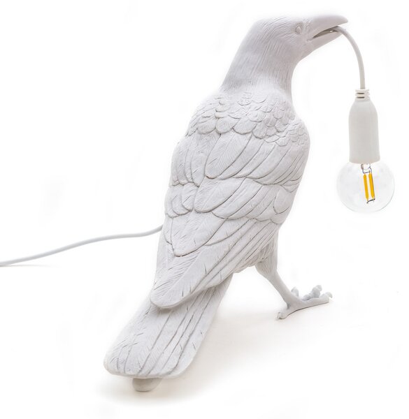Vanjske Svjetiljka SELETTI, Bird Lamp, Bijela, Terasa, Plastika, Dizajn