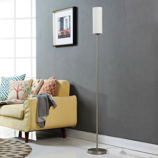 Podne Lampa Lindby, Vinsta, Bijela, Dnevna soba, Metal, Moderan