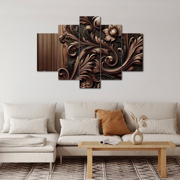 Slika - Uzorak iz drva (150x105 cm)