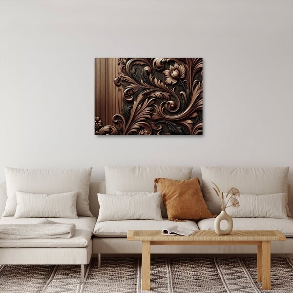 Slika - Uzorak iz drva (70x50 cm)
