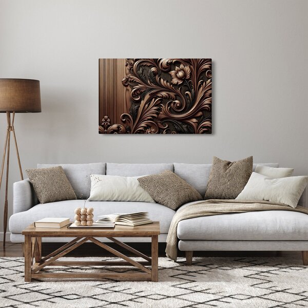 Slika - Uzorak iz drva (90x60 cm)