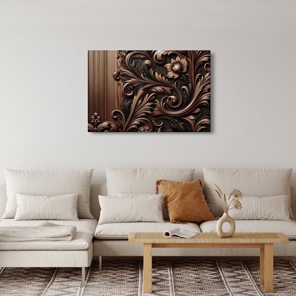 Slika - Uzorak iz drva (90x60 cm)