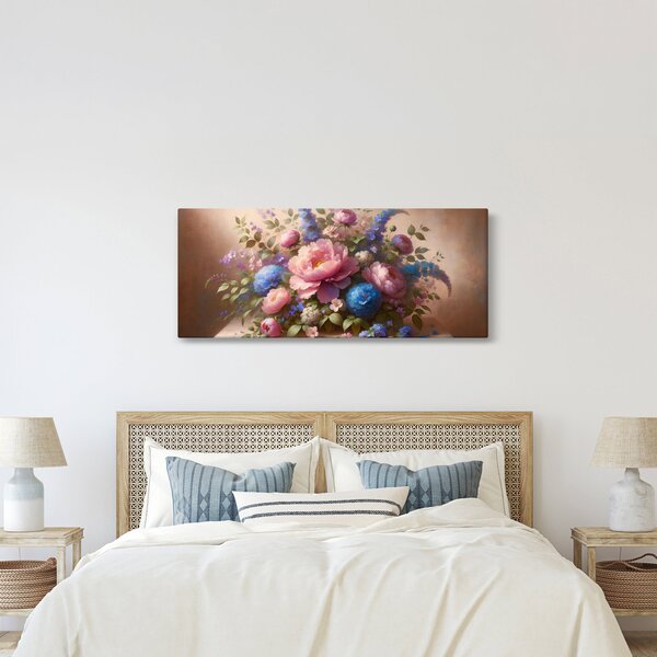 Slika - Stol pun cvijeća (120x50 cm)
