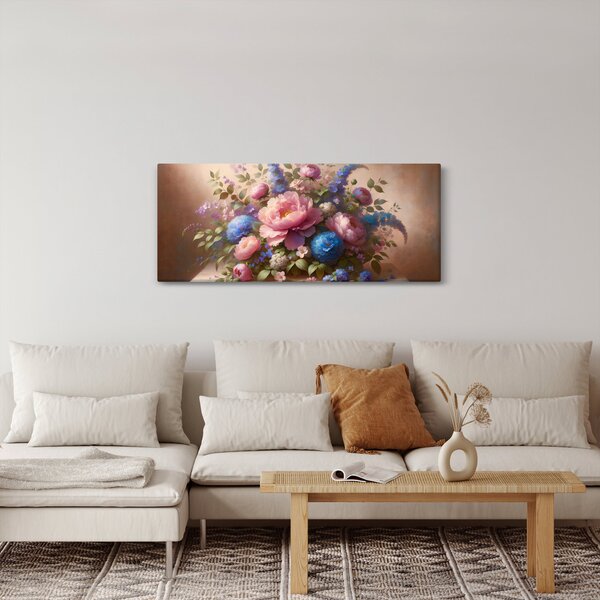 Slika - Stol pun cvijeća (120x50 cm)