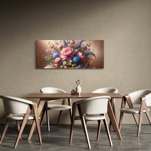 Slika - Stol pun cvijeća (120x50 cm)