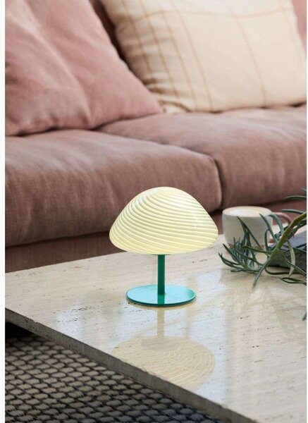 Stolne Lampa Halo Design, Plava, Dnevna soba, Staklo