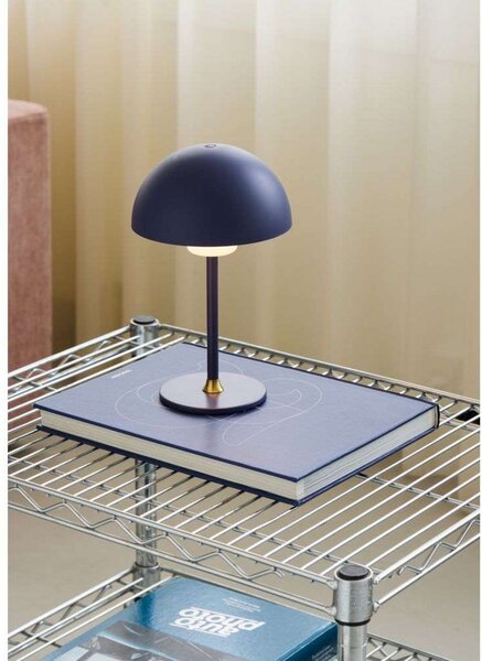 Prijenosna stolna lampa Moon Light, tamnoplava - Halo Design