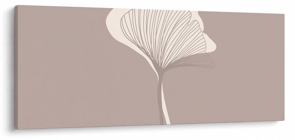 Slika - Bež lišće N⁰3 (120x50 cm)