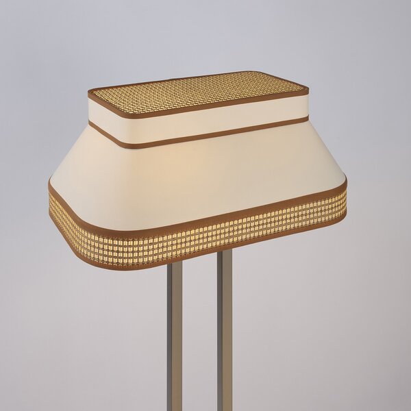 Podne Lampa MARKET SET, Square, Bež, Dnevna soba, Tkanina / tekstil, Dizajn