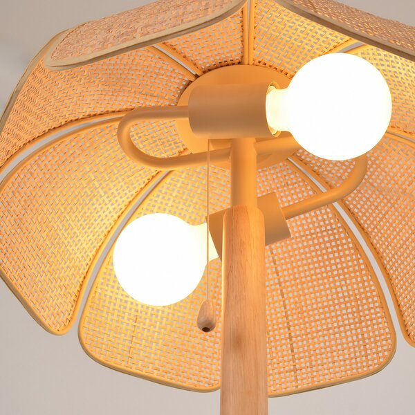 Stolne Lampa MARKET SET, Coquillage, Drvo, Dnevna soba, Drvo, Dizajn