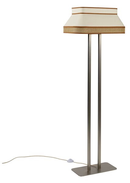 Podne Lampa MARKET SET, Square, Bež, Dnevna soba, Tkanina / tekstil, Dizajn