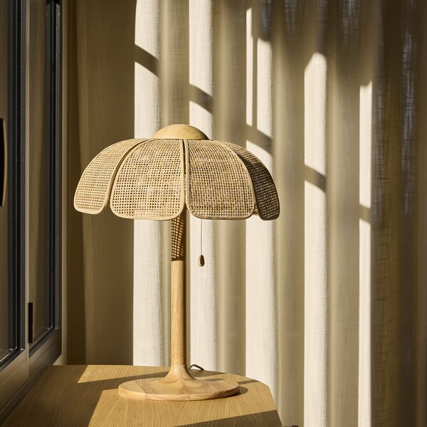 Stolne Lampa MARKET SET, Coquillage, Drvo, Dnevna soba, Drvo, Dizajn