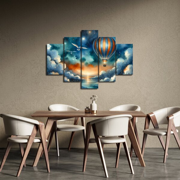 Slika - Let pod noćnim nebom (150x105 cm)