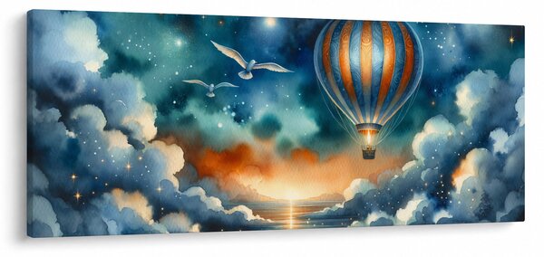 Slika - Let pod noćnim nebom (120x50 cm)