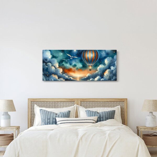 Slika - Let pod noćnim nebom (120x50 cm)
