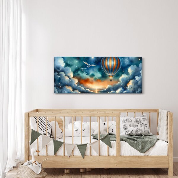Slika - Let pod noćnim nebom (120x50 cm)