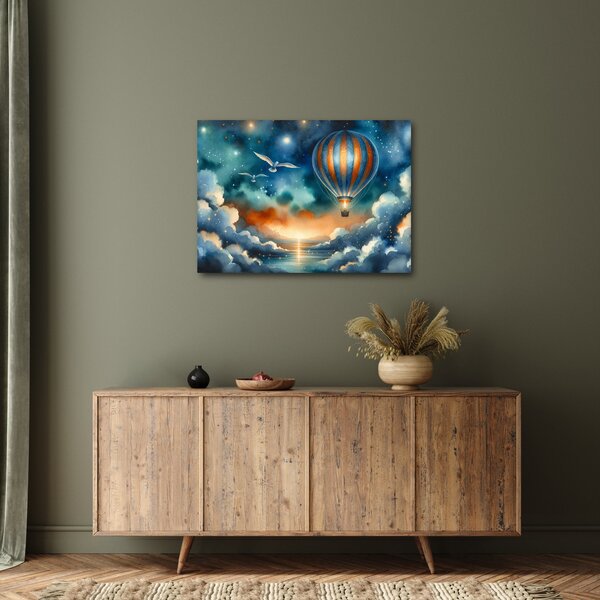 Slika - Let pod noćnim nebom (70x50 cm)