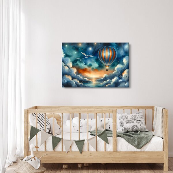 Slika - Let pod noćnim nebom (90x60 cm)