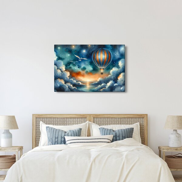 Slika - Let pod noćnim nebom (90x60 cm)