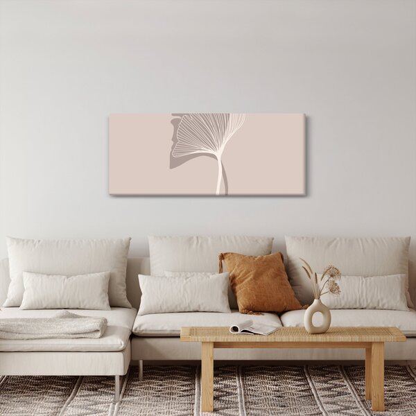 Slika - Bež lišće N⁰4 (120x50 cm)