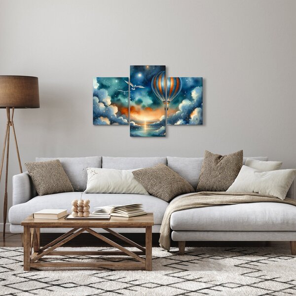 Slika - Let pod noćnim nebom (90x60 cm)