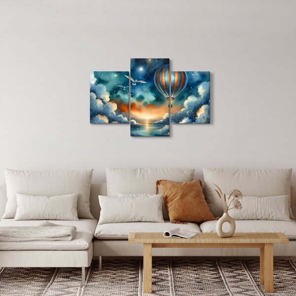 Slika - Let pod noćnim nebom (90x60 cm)