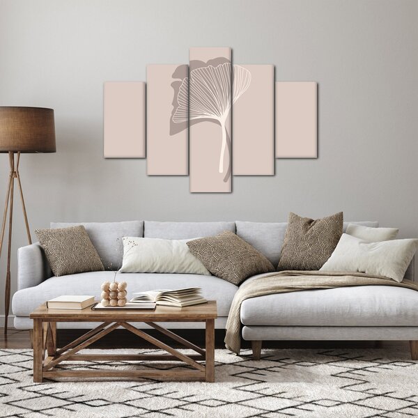 Slika - Bež lišće N⁰4 (150x105 cm)