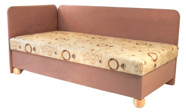 Zondo Jednostruki krevet (kauč) 80 cm Sarita (s opružnim madracem) (L)