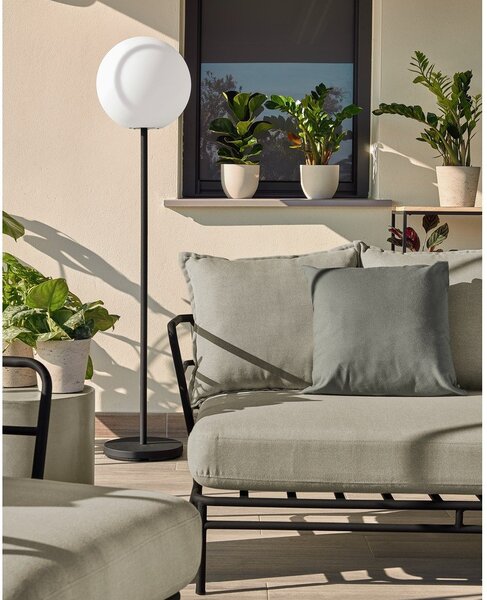 Bež vrtna sofa s metalnom konstrukcijom Kave Home Mareluz