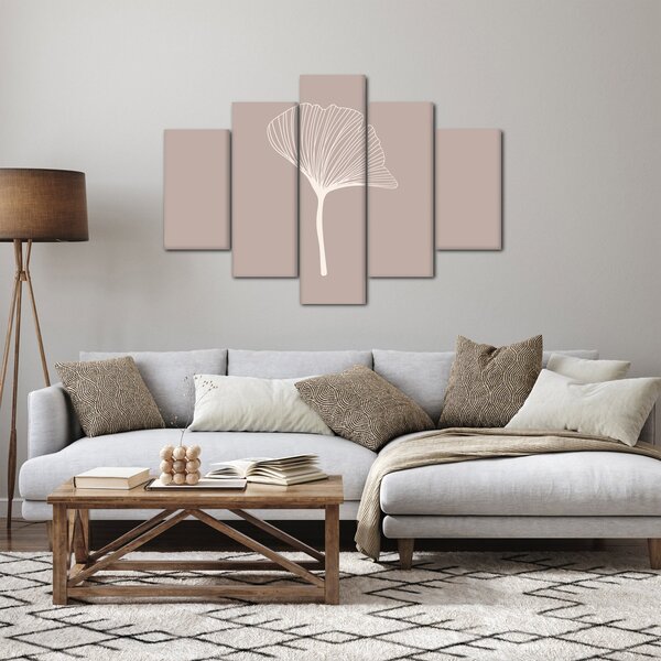Slika - Bež lišće N⁰5 (150x105 cm)