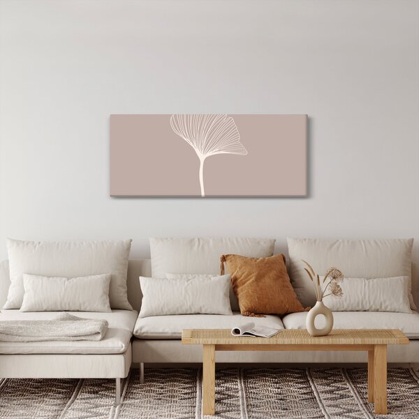 Slika - Bež lišće N⁰5 (120x50 cm)