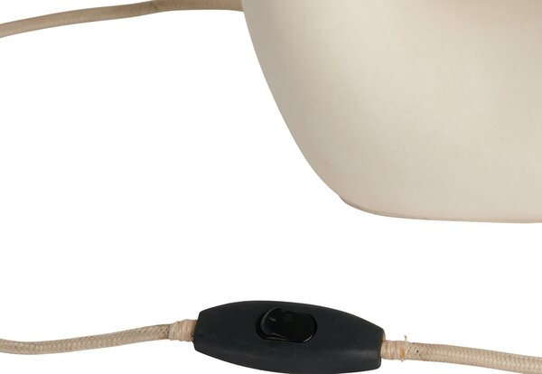 Stolne Lampa Watt & Veke, Ada, Bijela, Dnevna soba, Keramika, Dizajn