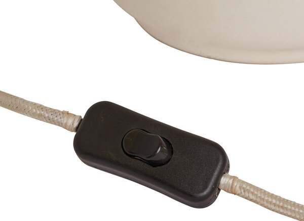 Stolne Lampa Watt & Veke, Evy, Bijela, Dnevna soba, Keramika, Dizajn