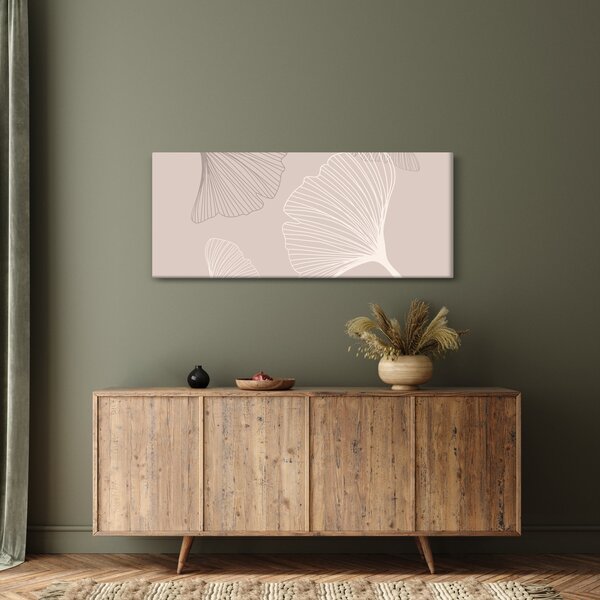Slika - Bež lišće N⁰6 (120x50 cm)