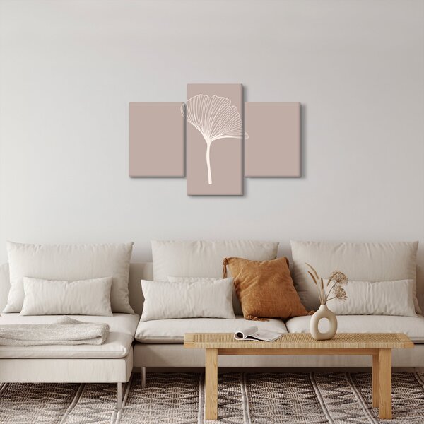 Slika - Bež lišće N⁰5 (90x60 cm)